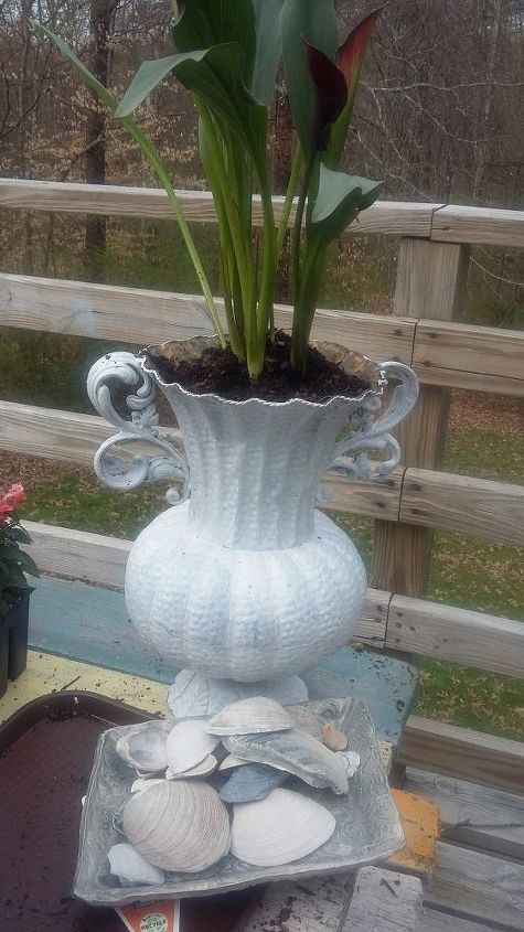 jardim de primavera shabby chic