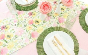 Nuestra colorida y ahorrativa mesa de primavera... ¡de 3 maneras diferentes!