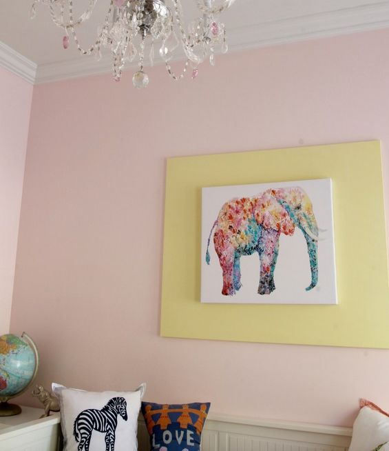 how to make art look larger, how to, wall decor