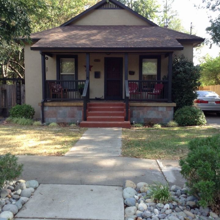 paint color for concrete steps and screen door