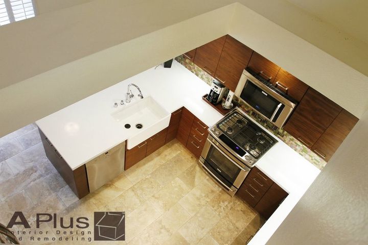 small kitchen remodel with custom cabinets, home improvement, kitchen cabinets, kitchen design