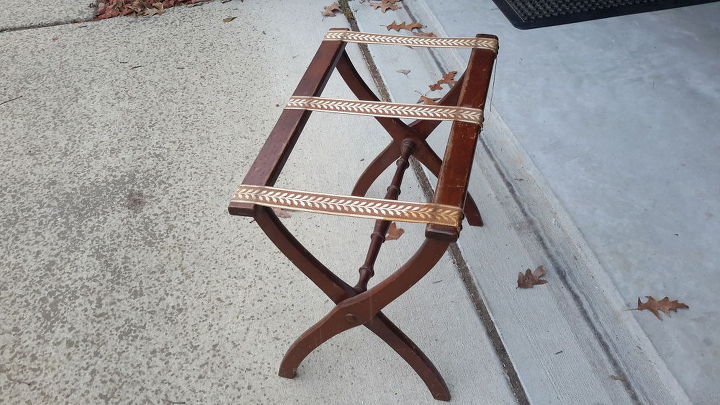 folding luggage rack to rustic herringbone side table 30dayflip