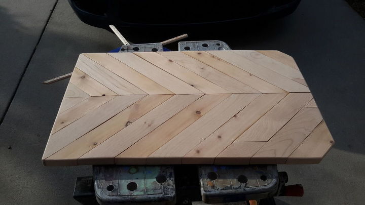 folding luggage rack to rustic herringbone side table 30dayflip