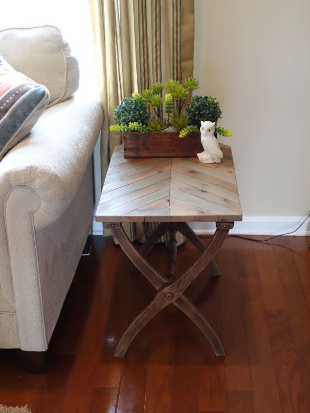 folding luggage rack to rustic herringbone side table 30dayflip