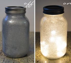 DIY: Glitter Fairy Mason Jar Light
