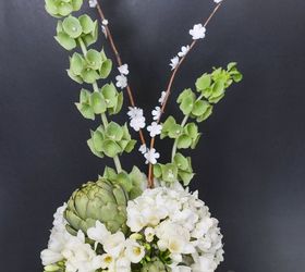 faux flowering spring branches tutorial, flowers, how to
