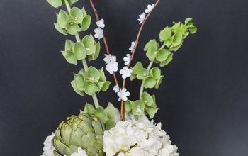 Faux Flowering Spring Branches Tutorial