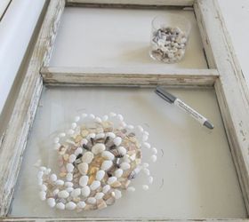 make art upcycled window frame, crafts, repurposing upcycling, wall decor, windows