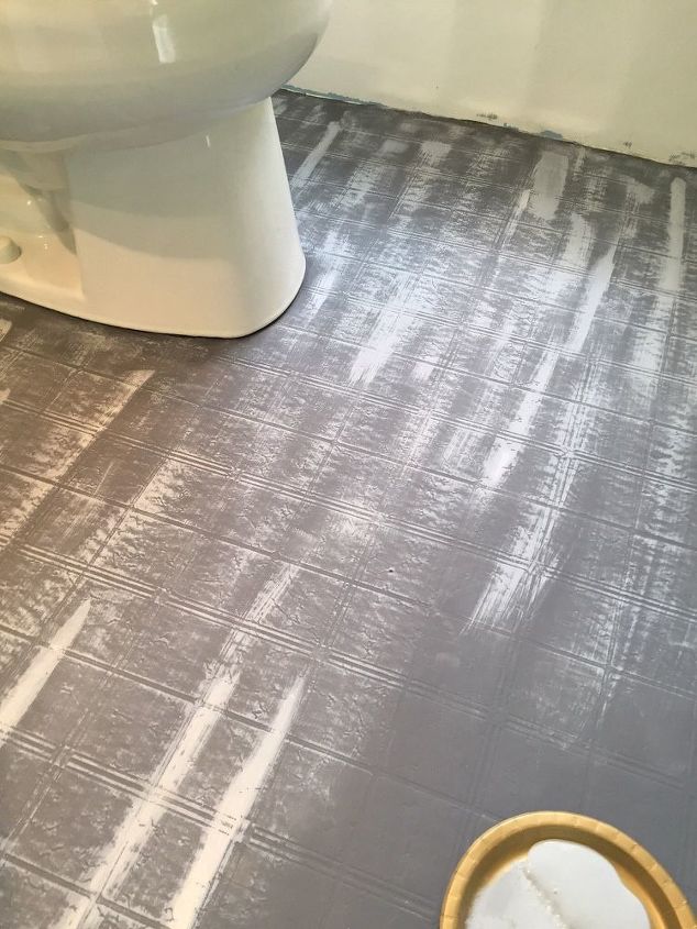 Bathroom Floor Tile Or Paint Hometalk