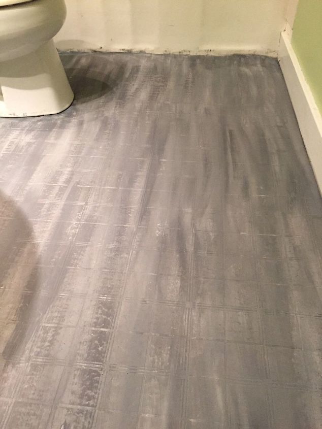 Bathroom Floor Tile Or Paint Hometalk