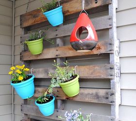 s 20 low maintenance container gardens for beginners, container gardening, gardening, Use a pallet so you can replace pots easily