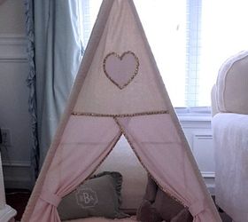 diy kids teepee step by step tutorial, entertainment rec rooms, how to, reupholster