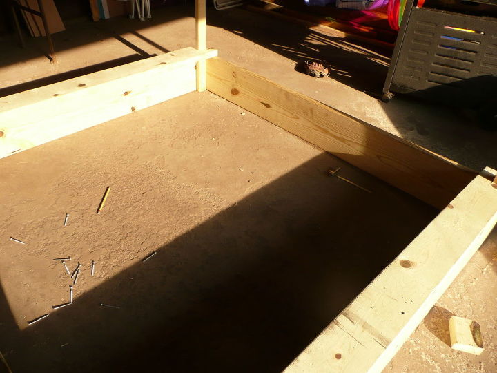 diy pottery barn inspired sandbox