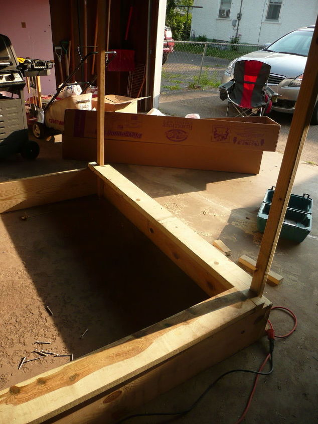 diy pottery barn inspired sandbox