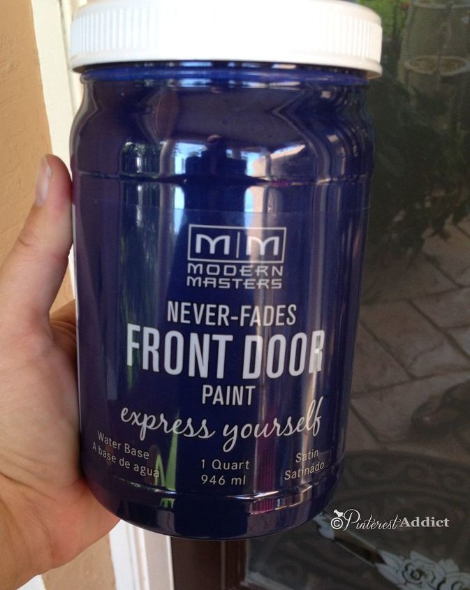 front door paint makeover, curb appeal, doors, paint colors, painting