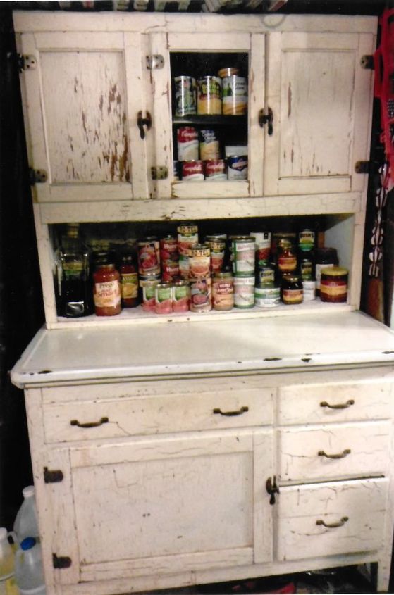 how to fix up this hoosier type cabinet
