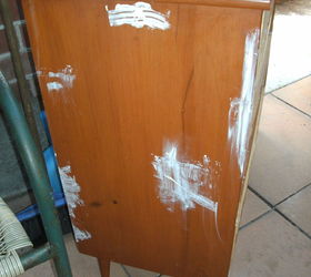 no drawer then make a cubby, painted furniture, repurposing upcycling