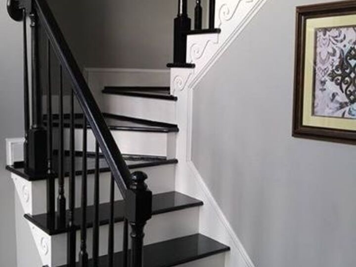 q putting a runner on staircase with turn platform, cosmetic changes, home improvement, stairs, After now need partial centered runner incorporating turn platform steps