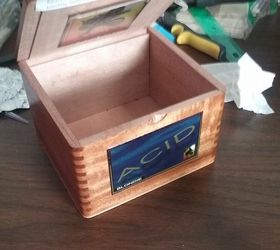 i cannot decide what to do with the these wooden cigar boxes ideas, This one is awesome The box is handsomely made I really want to reserve this for a special project Again any and all ideas welcome
