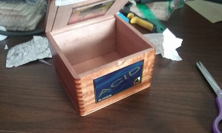 i cannot decide what to do with the these wooden cigar boxes ideas, This one is awesome The box is handsomely made I really want to reserve this for a special project Again any and all ideas welcome