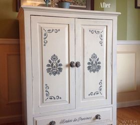 tv cabinet to china cabinet, painted furniture, repurposing upcycling