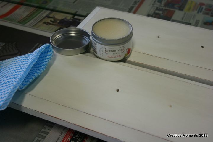 vanilla frosting with a splash of aqua, how to, painted furniture