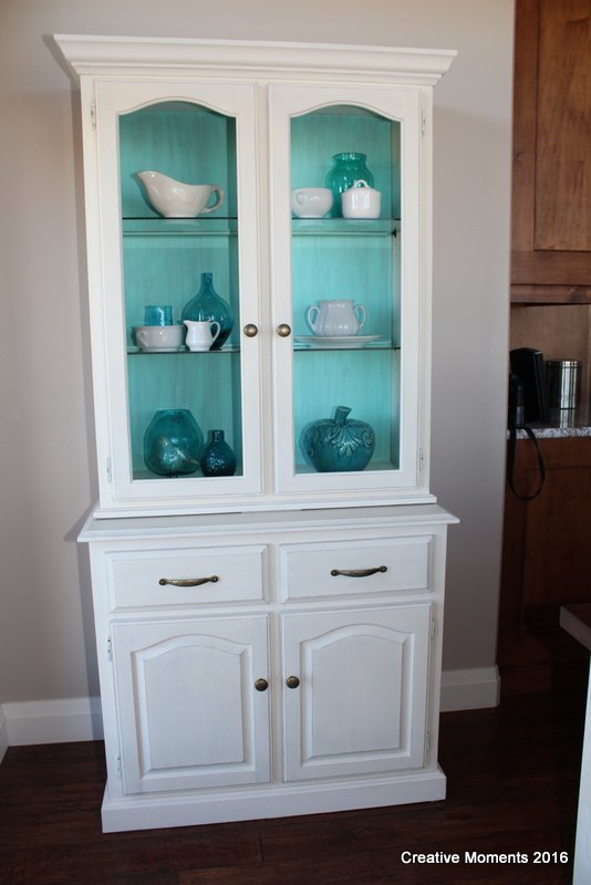 vanilla frosting with a splash of aqua, how to, painted furniture