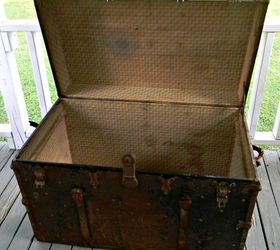 Rusted Vintage Trunk Makeover | Hometalk