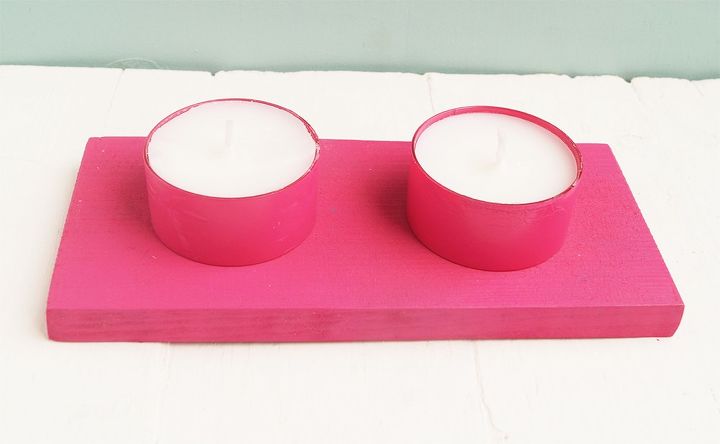 pallet candleholders, crafts, how to, pallet