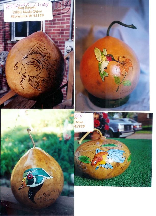 oh gourds, crafts, repurposing upcycling