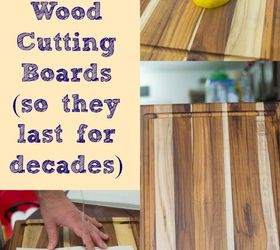 how to oil and clean wood cutting boards, cleaning tips, how to, kitchen design