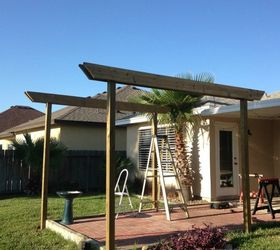 diy a pergola this spring, diy, how to, outdoor living, patio, woodworking projects