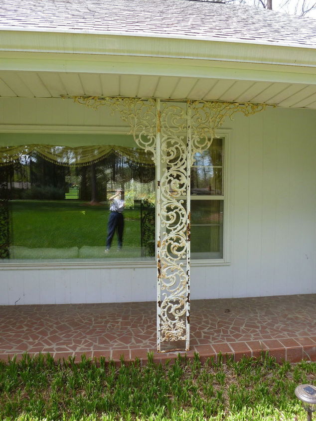 Rust Columns How can I get rid of the rust and prepare wrought iron columns? | Hometalk