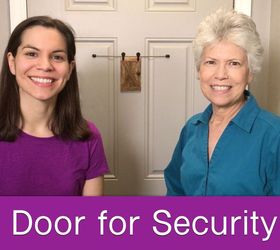 little barn door for home security, crafts, doors, home security, how to