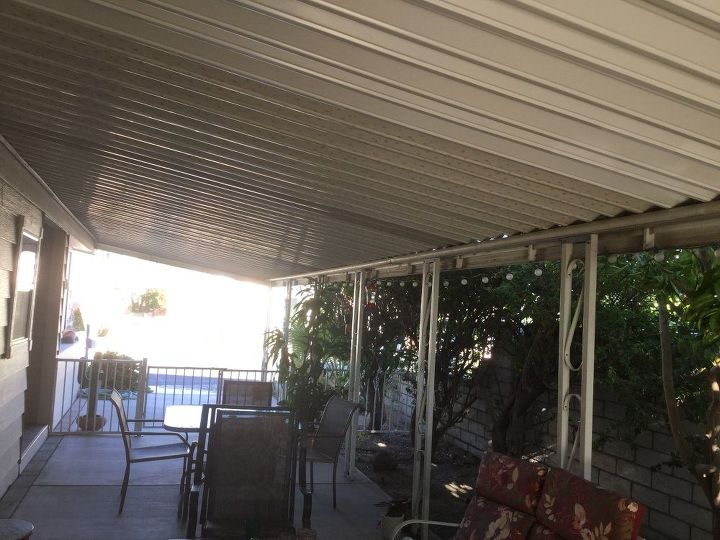 q help awning needs panels to let light in how, cosmetic changes, home improvement