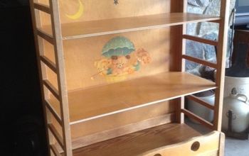 Old Crib to Bookshelf