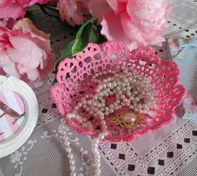 17 high end ways to use mod podge in your home, Craft delicate bowls from doilies