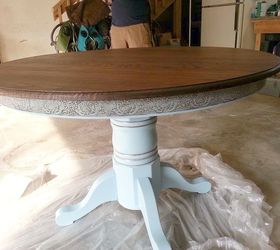 13 gorgeous ways to bring your worn kitchen table back to life, Use dark wax to bring out hidden details