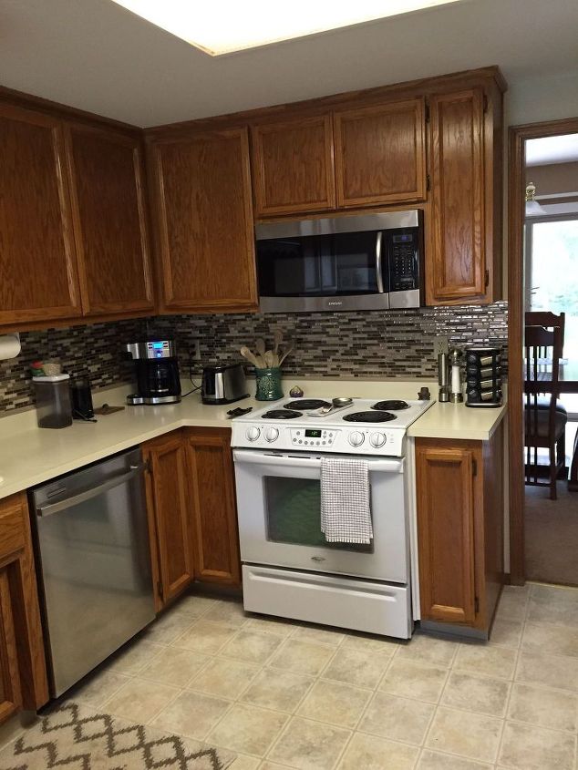 Using Vinyl Smart Tiles To Update My Kitchen Hometalk