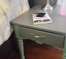 diy flip turn a 3 end table into a beautiful charging station, bedroom ideas, painted furniture