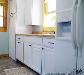 How to paint wood veneer kitchen cabinet Hometalk
