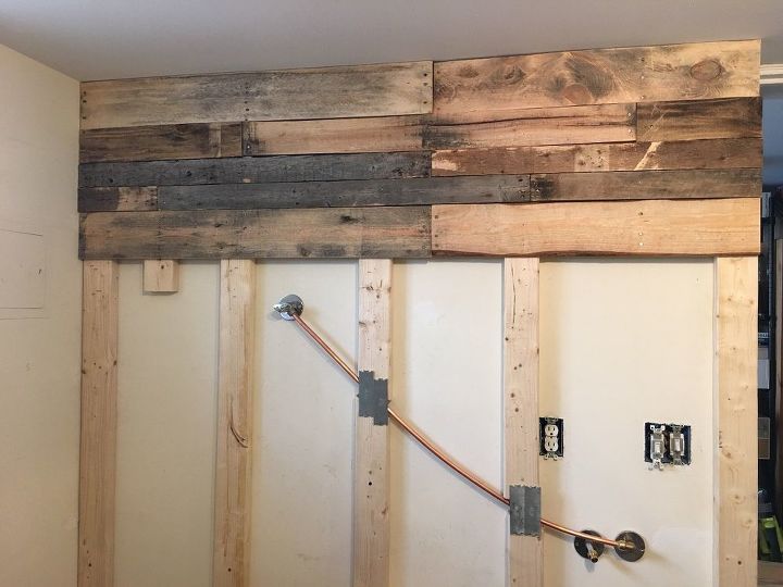 Laundry Room Pallet Wall Hometalk