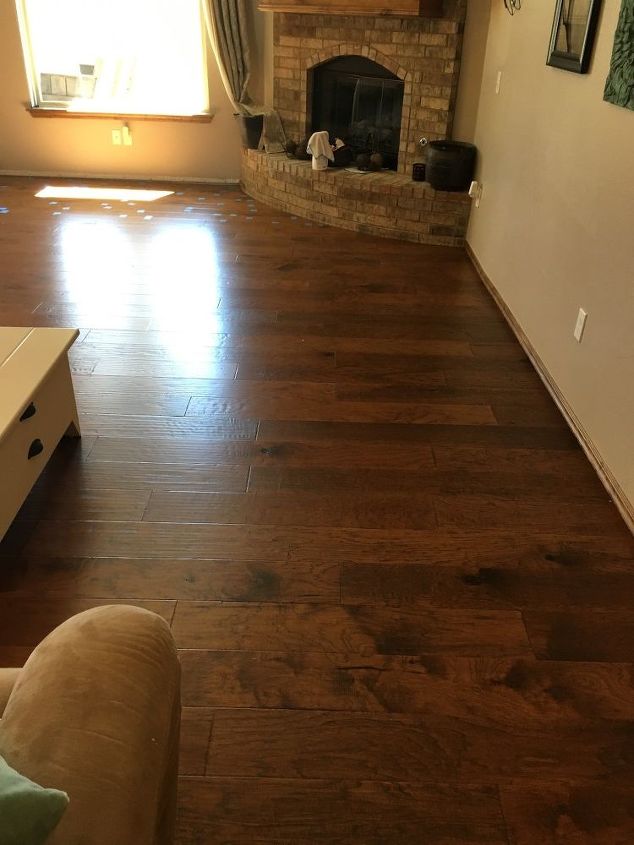 Wood floor color for the living room | Hometalk