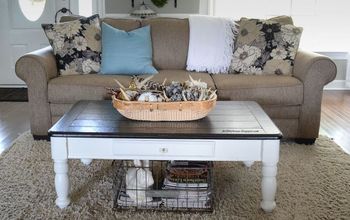 Thrift Store Farmhouse Coffee Table