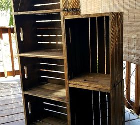 diy wooden crate shoe rack, diy, foyer, organizing, painted furniture, storage ideas, woodworking projects