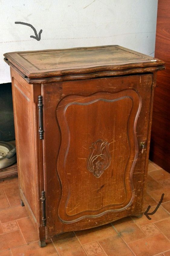 Turn A Sewing Machine Cabinet Into A Charming Vanity Hometalk