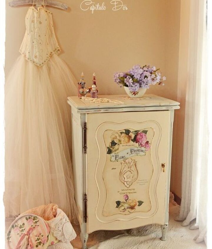 Turn a Sewing Machine Cabinet into a Charming Vanity Hometalk