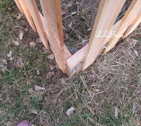 diy garden fence using picket fence panels, diy, fences, gardening, woodworking projects