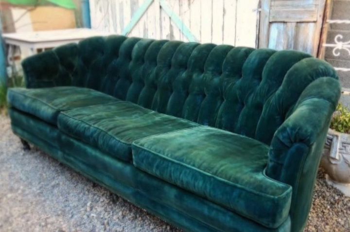 s 13 times people painted uphostered furniture and it looked amazing, painted furniture, And it stayed soft even after turning gree
