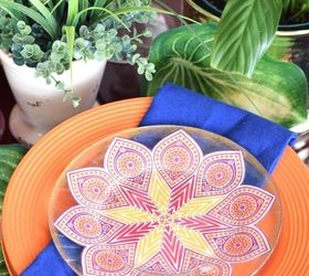 17 reasons to drop everything and buy cheap thrift store dishes, Upgrade boring dishes with a coloring book